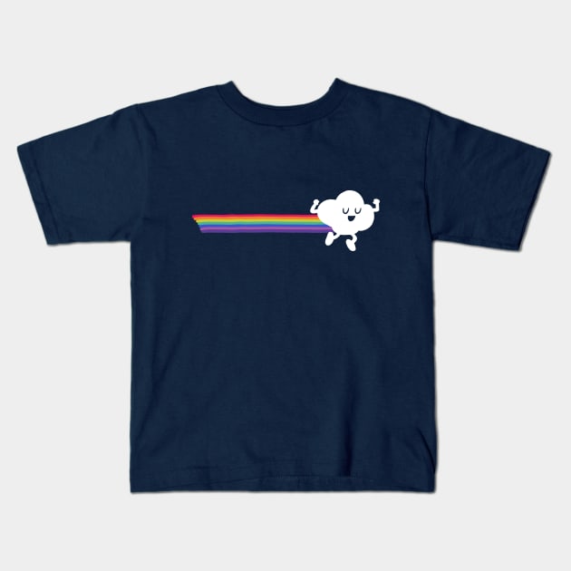 Woosh Kids T-Shirt by Pixelmania